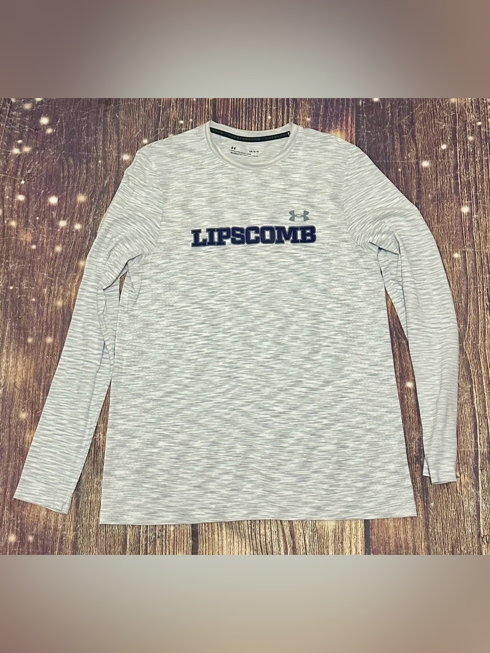 Mens Under Armour Threadborne Lipscomb Fitted Long sleeve. Large.